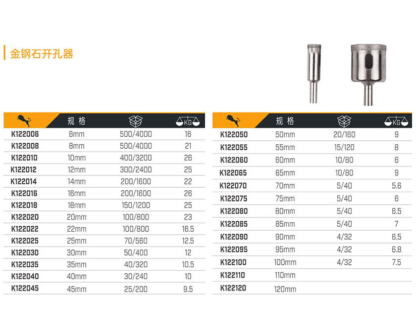 金剛石開孔器