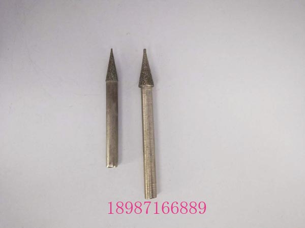 金剛石磨頭三角尖6mm-6-8